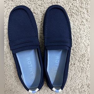 Rothy’s Driver loafers navy